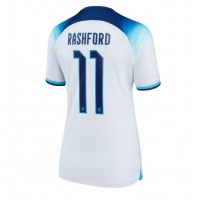 England Marcus Rashford #11 Fotballklær Hjemmedrakt Dame VM 2022 Kortermet